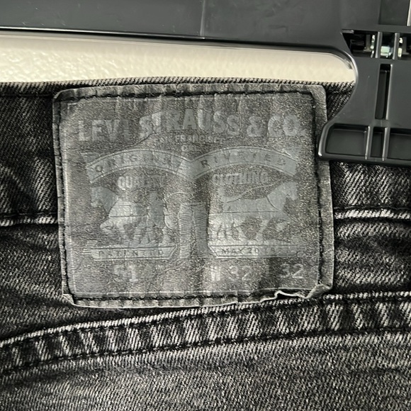 Black Levi’s jeans Levi 514 Size W 32 L 32 straight leg boot cut freepeoplevibes - Picture 6 of 8